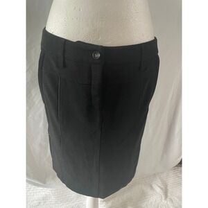 Marc Aurel Black Tailored Stretch Pencil Skirt Size 36 Business